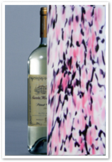 Marbelized glass