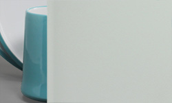Back-Painted HardShell® White Satin 